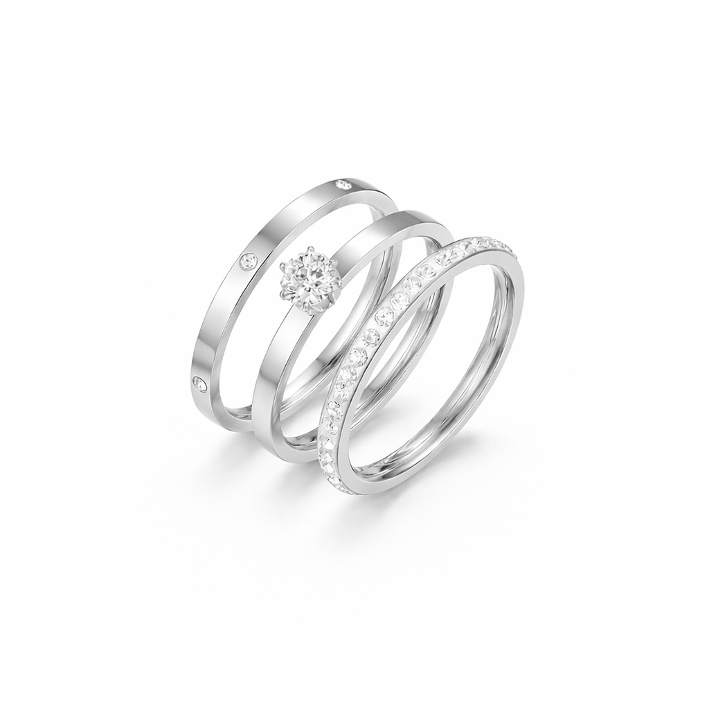 Bague Sephora trois anneaux harmonieux