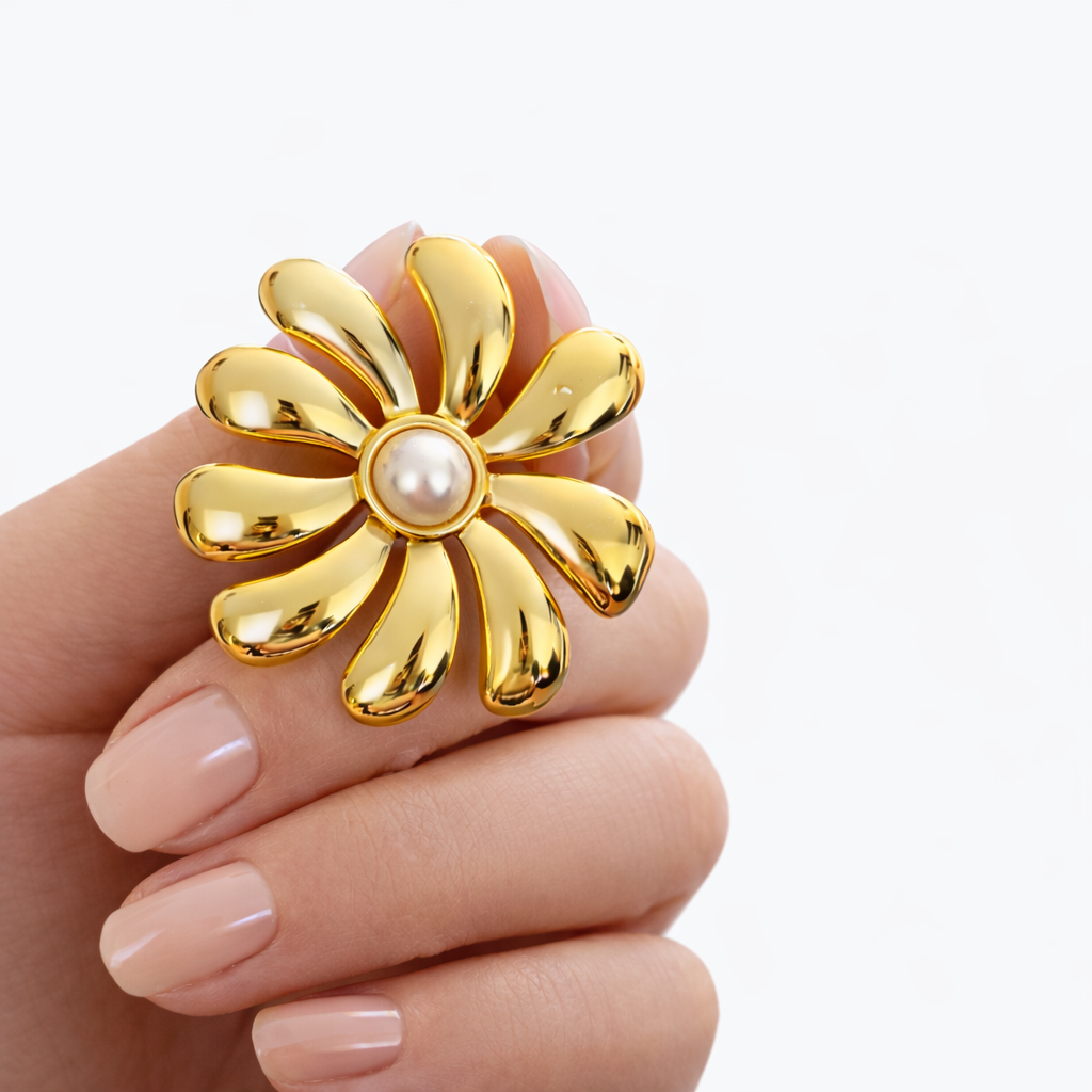 Boucles d’oreilles Iris Drop — Acier inoxydable