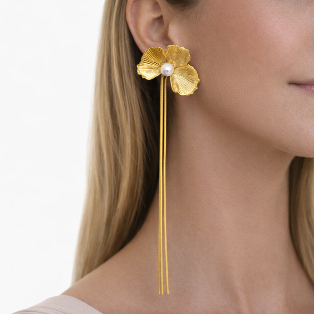 Boucle d'orielle Celeste - Acier inoxydable