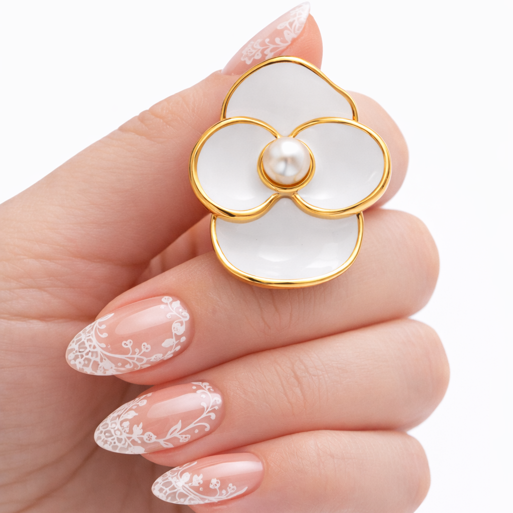 Boucles d’oreilles Rhéa — Acier inoxydable